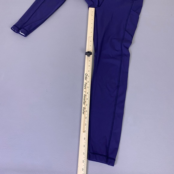 Lululemon Speed Up Tight Women's Size 8 Purple Mid Rise Running Leggings Pockets - Picture 7 of 12